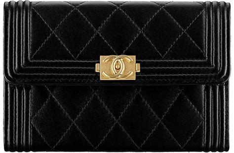 boy chanel small zipped wallet|boy chanel small flap wallet.